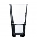Trinkglas aus der Serie Stack Up von dem französischen Glas Hersteller Arcoroc mit einem Fassungsvermögen von dreihunderdfünfzig Milliliter