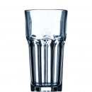 Geeichtes und stapelbares Longdrinkglas Granity von Arcoroc mit einem Inhalt von 65 Zentiliter und Füllstrich bei 0,4 Liter