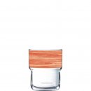 Arcoroc stapelbares Trinkglas aus der Serie Brush mit...