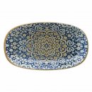 Bonna Porzellan Platte oval Serie Alhambra Größe 19 x 11 cm