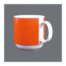 Eschenbach System -Orange- Kaffeebecher mit Henkel 0,30 Liter