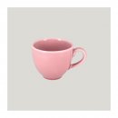 Vintage Kaffeetasse - pink - Ø 9 cm - Höhe 8,5 cm - 28 cl