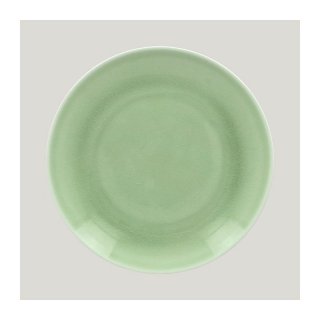 Vintage Teller flach coupe - green - Ø 29 cm