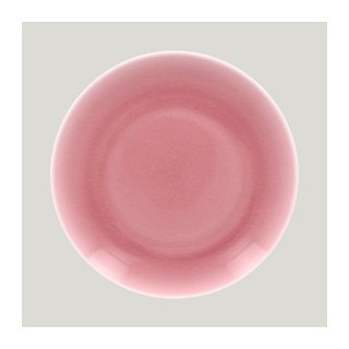 Vintage Teller flach coupe - pink - Ø 29 cm