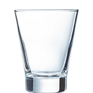 Shetland Glas von Arcoroc mit einem Fassungsvermögen von neun Zentiliter