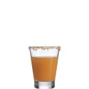 Beistellglas aus der Serie Shetland von dem französischen Trinkglas Hersteller Arcoroc mit einem Fassungsvermögen von fünfzehn Milliliter 
