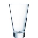 Robustes Longdrinkglas aus der Serie Shetland von dem französischen Trinkglas Hersteller Arcoroc mit einem Fassungsvermögen von zweihundertzwanzig Milliliter 