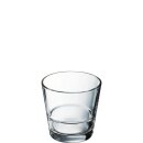 Whiskyglas von Arcoroc aus der Serie Stack Up mit einem Inhalt von einundzwanzig Zentiliter
