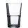 Longdrinkglas aus der Serie Stack Up von dem französischen Trinkglas Hersteller Arcoroc mit einem Fassungsvermögen von zweihundertneunzig Milliliter 