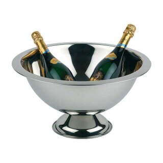 Champagnerkühler - Edelstahl - Ø 45 cm - 12,0 Liter