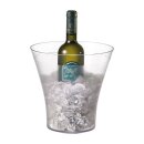 Wein- / Sektkühler - klar - Höhe 23 cm - 4,0 Liter