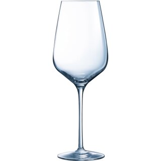 Hochwertiges Weinglas von Chef und Sommelier aus der Serie Sublym mit einem Inhalt von fünfundfünfzig Zentiliter