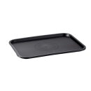 Fast Food-Tablett schwarz, 41 x 30,5 cm