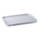 Fast Food-Tablett grau, 41 x 30,5 cm