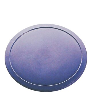 Euro Deckel PBT blau Ø 14,5 cm, innenliegender Steg (bis 160°C)