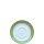 Arcoroc Untertasse aus der Serie Brush mit einem grün-farbigen Streifendekor und einem Durchmesser von 145 millimeter passend zu der Suppentasse und Kaffeetasse Brush Green
