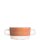 Arcoroc Suppentasse mit zwei Henkel aus der Serie Brush mit einem orange-farbigen Streifendekor und einem Fassungsvermögen von zweiunddreißig Zentiliter sind die ideale Lösung für Seniorenheim oder Kantine