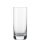 Zylindrisches hohes Trinkglas mit abgerundetem Boden für verschiedene Getränke wie Longdrinks oder Softdrinks geeignet
