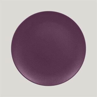Neofusion Mellow Teller flach coupe - Plum Purple - Ø 31 cm - Höhe 3,2 cm