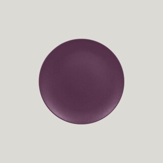 Neofusion Mellow Teller flach coupe - Plum Purple - Ø 21 cm