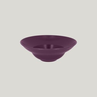 Neofusion Mellow Teller extra tief rund - Plum Purple - Ø 23 cm - Höhe 8 cm - 32 cl