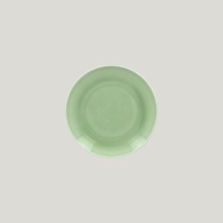 Vintage Teller flach coupe - green - Ø 15 cm