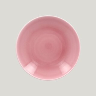 Vintage Teller tief coupe - pink - Ø 26 cm - Höhe 5 cm - 120 cl