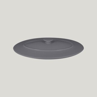 Chefs Fusion Deckel für Platte oval - stone - 31 cm x 21 cm x 3 cm