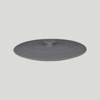 Chefs Fusion Deckel für Platte oval - stone - 26 cm x 17,5 cm x 3 cm