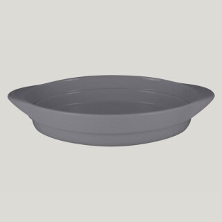 Chefs Fusion Platte oval - stone - 37,2 cm x 25 cm x 6 cm - 280 cl