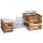 Buffetsystem SUPERBOX aus Holz, 29 x 18,5 cm, H: 10,5 cm, passend zu GN 1/4