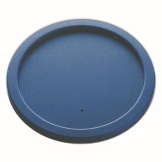 Euro Deckel PP blau Ø 10,8 cm, außen übergreifend (bis 90°C)