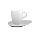 Eschenbach, Universo -weiß- Kaffeebecher mit Henkel, Inhalt: 28 cl