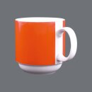 Eschenbach System -Orange- Kaffeebecher mit Henkel...