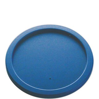 Euro Deckel PBT blau Ø 10,8 cm, außen übergreifend (bis 160°C)