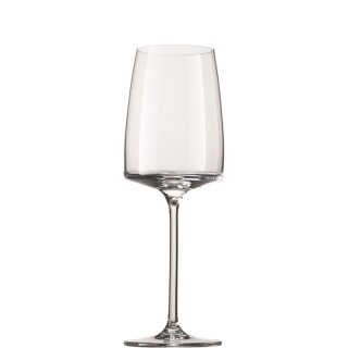 Sensa Weissweinglas von Schott Zwiesel mit einem Fassungsvermögen von 363 ml und einem Füllstrich bei 0,1 Liter