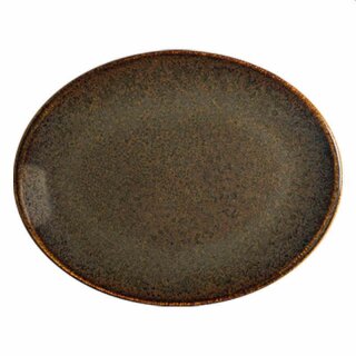 Bonna Porzellan, Ore Tierra Moove Platte oval, 31 x 24 cm