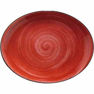 Bonna Porzellan, Aura Passion Moove Platte oval, 31 x 24 cm