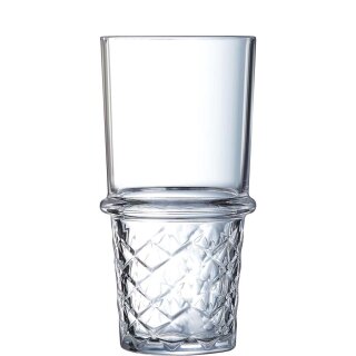 New York FH40 Longdrinkglas stapelbar, Inhalt: 40 cl, Füllstrich: 0,3 Liter