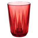 Trinkbecher Crystal Rot 0,15 Liter