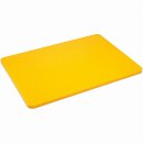 Schneidbrett Kunststoff HACCP gelb 34,5 x 24,5 x 1 cm