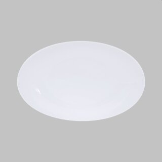 Eschenbach Porzellan, Simply Coup Platte oval coup 32 cm, Farbe: weiss