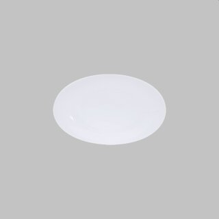 Eschenbach Porzellan, Simply Coup Platte oval coup 23 cm, Farbe: weiss