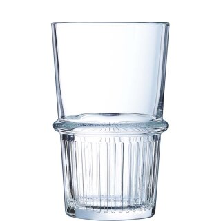 New York FH47 Longdrinkglas stapelbar, Inhalt: 47 cl, Füllstrich: 0,4 Liter