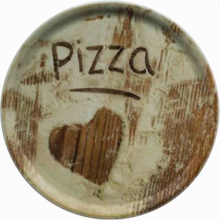 Saturnia Porzellan, Pizzateller Napoli Flour Z31, Dekor: Herz, Ø 33 cm