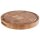 Buffetbrett PROFI aus Eichenholz mit Saftrinne, 2 Eingriffen, Ø 33 cm, H: 4,5 cm