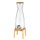 Getränkespender FRESH WOOD aus Glas, Korkdeckel, Gestell aus Bambusholz, 23 x 23 cm, H: 56,5 cm, Inhalt: 4,5 Liter