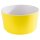 Melamin Schale HAPPY BUFFET, Ø 13 cm, H: 7 cm, weiß/gelb, Inhalt: 0,6 Liter