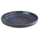 Melamin Schale LOOPS, Farbe: blau/grau, Ø 18 cm, H: 3 cm, Inhalt: 0,25 Liter