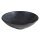 Melamin Schale DARK WAVE, Wellenoptik schwarz/grau, Ø 17,5 cm, H: 5 cm, Inhalt: 0,5 Liter